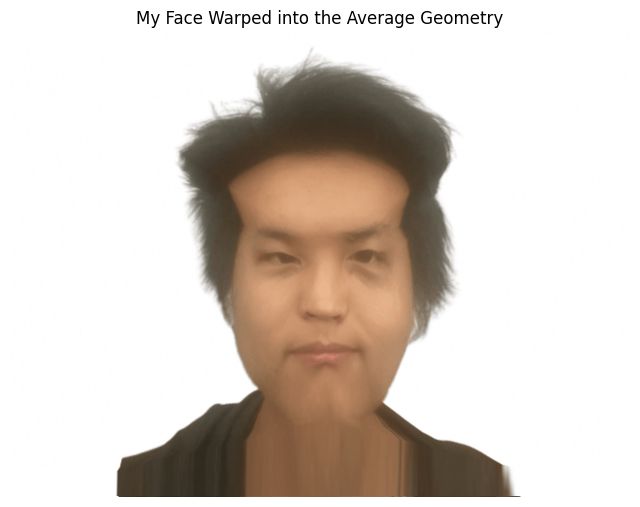 Alan Warped to Average Geometry